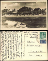 Ansichtskarte Westerland-Sylt Strand Partie Nordsee Nordseebad 1949 - Andere & Zonder Classificatie