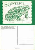 .Schweden Sverige Schweden Allgemein: Frosch Auf Briefmarken Motivkarte 1979 - Sweden