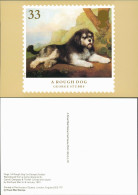 Dogs Rough Dog By George Stubbs (Briefmarken-Motiv England) 1991 - Chiens