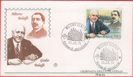 ITALIA - ITALIE - ITALY - 1991 - 6ª Giornata Della Filatelia - FDC Filagrano - FDC