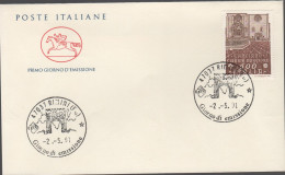 ITALIA - ITALIE - ITALY - 1991 - Chiesa Di Santa Maria Maggiore, A Lanciano - FDC Cavallino - FDC