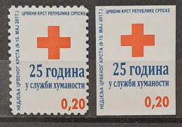 Bosnia Srpska - Red Cross 2017 MNH - Bosnië En Herzegovina