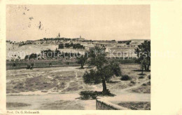 72789214 Jerusalem Yerushalayim Blick Vom Tempelplatz Gegen Oelberg  - Israel