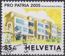 2005 Schweiz Pro Patria, Rotacherhäuser, Zürich ⵙ Zum:CH B288, Mi:CH 1918, Yt:CH 1844 - Used Stamps