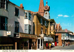 72787921 Kingsbridge South Hams High Street And Clock Tower Kingsbridge South Ha - Sonstige & Ohne Zuordnung