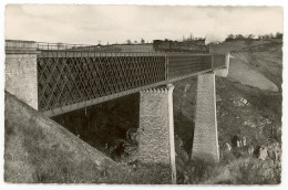 La Tardes Viaduc Avec Train - Evaux Les Bains