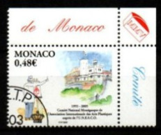 MONACO   -   2005 .  Y&T N° 2482 Oblitéré.  Arts  Plastiques  /    UNESCO - Used Stamps