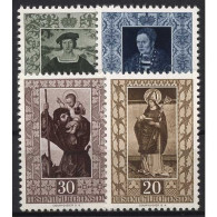 Liechtenstein 1953 Gemälde Der Fürstlichen Gemäldegalerie 311/14 Postfrisch - Nuevos