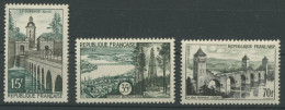 Frankreich 1957 Landschaften 1145/47 Postfrisch (R449) - Nuevos