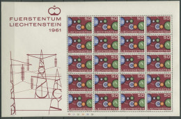 Liechtenstein 1961 Europa CEPT Zahnräder Bogen 414 II Postfrisch (SG13788) - Ongebruikt