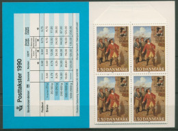 Dänemark 1990 Tordenskiold Peter Wessel Markenheftchen 990 MH Postfr. (C93038) - Booklets