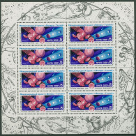 Sowjetunion 1984 Weltraumprojekt Venus-Halley 5466 K Postfrisch (C94827) - Blocs & Feuillets