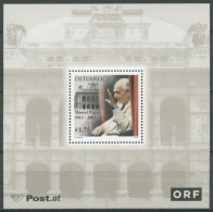 Österreich 2003 Tod Von Marcel Prawy Block 19 Postfrisch (C16492) - Blocchi & Fogli