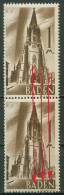 Franz. Zone: Baden 1947 Freib. Münster Plattenfehler 13 Yv PF ? Postfrisch - Baden