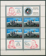 Rumänien 1971 Apollo 15 Mondauto Block 88 Postfrisch (C93072) - Blocks & Sheetlets