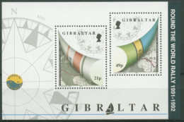 Gibraltar 1992 Whitbread-Segelregatte Block 17 Postfrisch (C30909) - Gibilterra