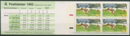 Dänemark 1992 Straßenverkehr Feldhase Markenheftchen 1032 MH Postfrisch (C93043) - Postzegelboekjes