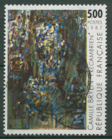 Frankreich 1987 Zeitgenössische Kunst Gemälde Camille Bryen 2627 Gestempelt - Usados