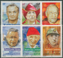 Frankreich 2000 Abenteurer Naturforscher Jacques Cousteau 3483/88 Postfrisch - Unused Stamps