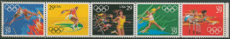 USA 1991 Olympische Sommerspiele'92 Barcelona 2155/59 ZD Postfrisch (C97418) - Ungebraucht