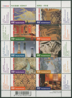 Niederlande 2001 Kunstepoche Jugendstil Kleinbogen 1885/94 K Postfrisch (C95854) - Blocks & Sheetlets