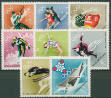 Ungarn 1968 Olympia Winterspiele Grenoble 2379/86 A Postfrisch - Unused Stamps