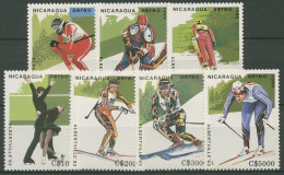 Nicaragua 1989 Olympia Winterspiele Albertville'92 2951/57 Postfrisch - Nicaragua