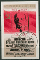 DDR 1977 Oktoberrevolution Lenin Block 50 Gestempelt (C96790) - Other & Unclassified