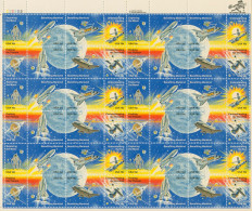 USA 1981 Erfolge Der Raumfahrt 1481/88 ZD-Bogen Postfrisch (XL97410) - Ongebruikt