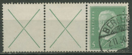 Dt. Reich Zusammendrucke 1932 Reichspräsidenten W 27.2 Gestempelt, Vorgefaltet - Zusammendrucke