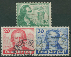 Berlin 1949 Goethejahr 61/63 Gestempelt (R19220) - Used Stamps