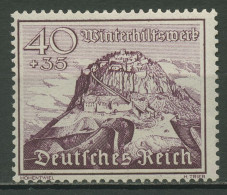 Deutsches Reich 1939 Winterhilfswerk WHW Bauwerke 738 Mit Falz - Ungebraucht