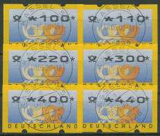 Bund ATM 1999 Automatenmarken Versandstellensatz 3.2 VS 1 TOP-Stempel - Automaatzegels [ATM]