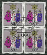 Bund 1983 Weihnachten 1196 4er-Block Gestempelt - Used Stamps