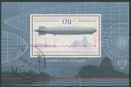 Bund 2007 Tag Der Briefmarke Zeppelin Block 69 Gestempelt (C98891) - Other & Unclassified