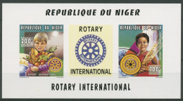 Niger 1996 90 Jahre Rotary International 1205/06 B K Postfrisch (C29938) - Niger (1960-...)