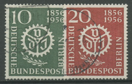 Berlin 1956 100 Jahre Verein Deutscher Ingenieure 138/39 Gestempelt - Usati