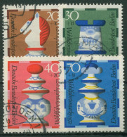 Berlin 1972 Schachfiguren 435/38 Gestempelt - Used Stamps