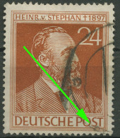 Alliierte Besetzung 1947 H. Von Stephan Mit Plattenfehler 963 II Gestempelt - Other & Unclassified