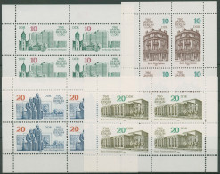 DDR 1987 Berlin Bauwerke Kleinbogen 3075/78 K Postfrisch (C97041) - Sonstige & Ohne Zuordnung