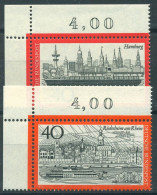 Bund 1973 Hamburg, Rüdesheim Am Rhein 761/62 Ecke 1 Oben Links Postfrisch (E315) - Nuovi