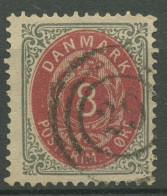 Dänemark 1875 Ziffern 8 Öre 25 YI Aa Mit Nr.-Stpl. 29, HOLSTEBRO - Used Stamps