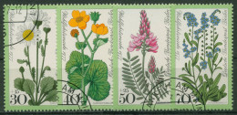 Berlin 1977 Pflanzen Blumen Wiesenblumen 556/59 Gestempelt - Gebruikt