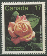 Kanada 1981 Blumenschau In Montreal Rose 805 Postfrisch - Ungebraucht