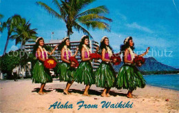 72781254 Waikiki Graceful Rhythic Dancers Of Hawaii - Autres & Non Classés