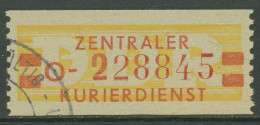 DDR 1958 Wertstreifen Für Den ZKD 19 I O Nachdruck Gestempelt Ungültig - Altri & Non Classificati