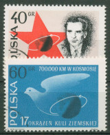 Polen 1961 Raumfahrt Kosmonaut Titow 1257/58 Gestempelt - Usati