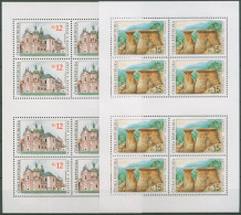 Tschechische Republik 2005 Bauwerke Landschaften 469/70 K Postfrisch (C62791) - Blocs-feuillets