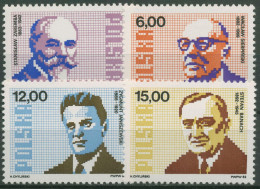 Polen 1982 Persönlichkeiten Mathematiker 2836/39 Postfrisch - Unused Stamps