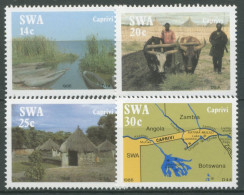 Südwestafrika 1986 Caprivi-Zipfel Landwirtschaft Boote 596/99 Postfrisch - Südwestafrika (1923-1990)